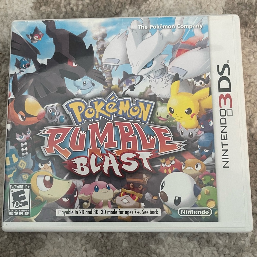 Nintendo 3DS Pokémon Rumble Blast